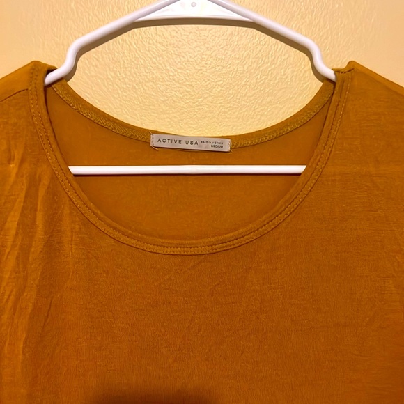 M Women Round Neck Sporty Tshirt Tunic Striped Short Sleeve Summer Casual Active - Picture 7 of 11